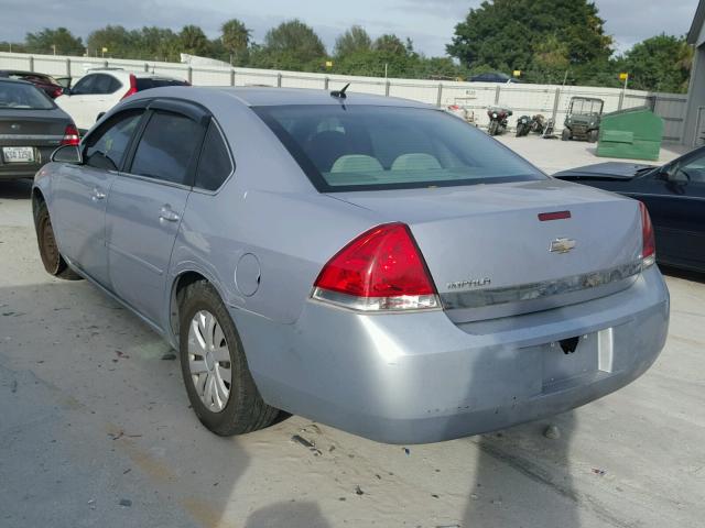 2G1WB58K169298749 - 2006 CHEVROLET IMPALA LS SILVER photo 3