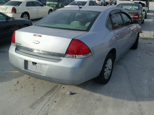 2G1WB58K169298749 - 2006 CHEVROLET IMPALA LS SILVER photo 4