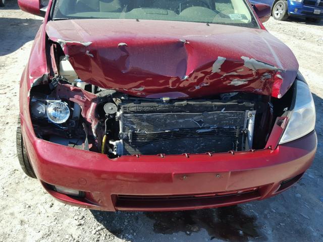 KNDMB233766028946 - 2006 KIA SEDONA EX RED photo 9