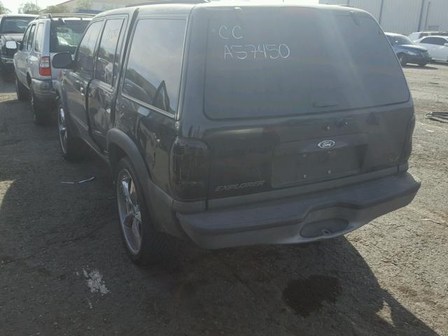 1FMZU62X1YZA57450 - 2000 FORD EXPLORER X BLACK photo 3