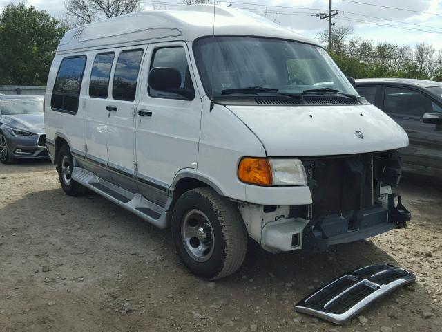 2B6HB11YX2K144085 - 2002 DODGE RAM VAN B1 WHITE photo 1