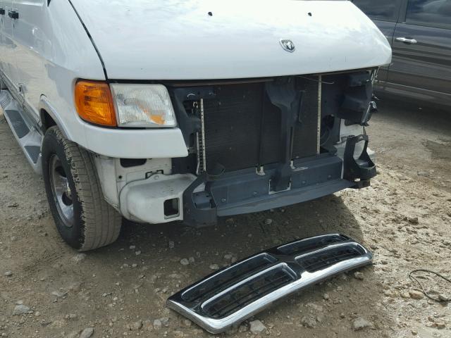 2B6HB11YX2K144085 - 2002 DODGE RAM VAN B1 WHITE photo 10