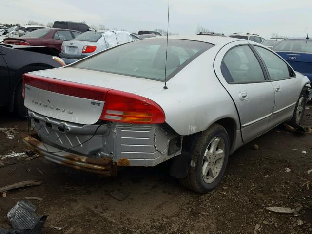 2B3HD56M52H230860 - 2002 DODGE INTREPID E SILVER photo 4