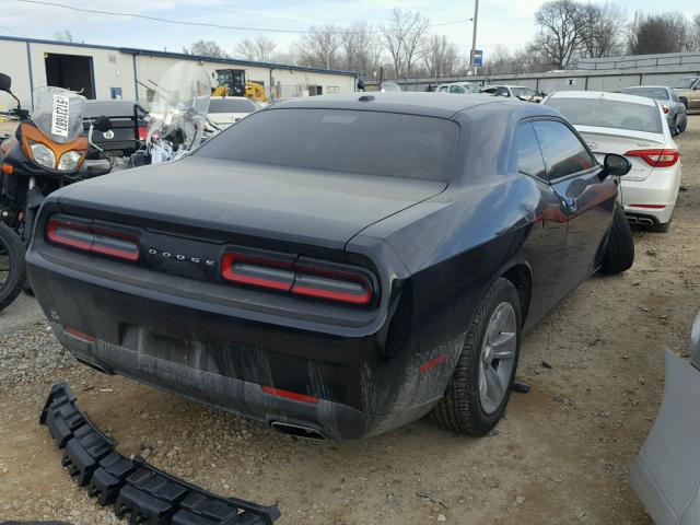 2C3CDZAG6FH884925 - 2015 DODGE CHALLENGER BLACK photo 4