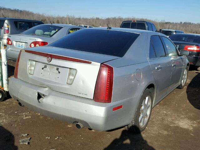 1G6DW677150232154 - 2005 CADILLAC STS SILVER photo 4