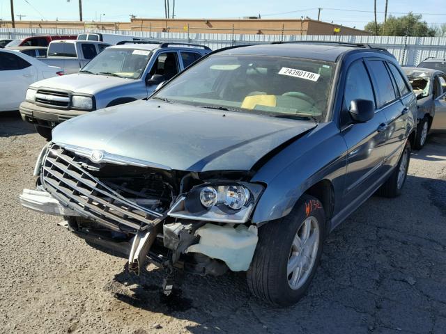 2A8GM68406R663993 - 2006 CHRYSLER PACIFICA T BLUE photo 2