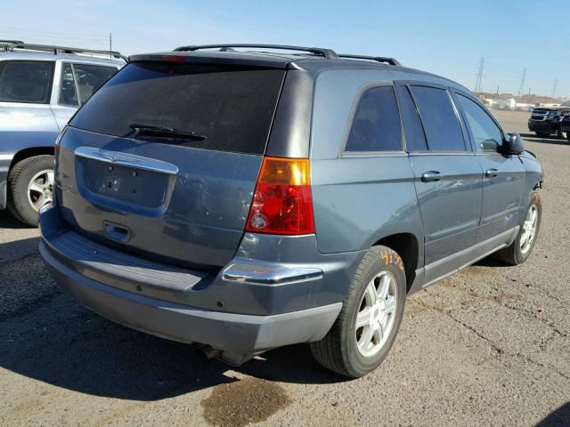 2A8GM68406R663993 - 2006 CHRYSLER PACIFICA T BLUE photo 4