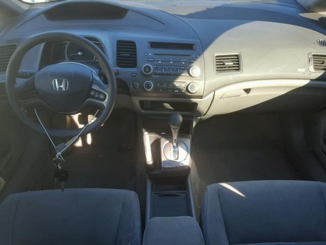 1HGFA16536L120058 - 2006 HONDA CIVIC LX BLUE photo 9