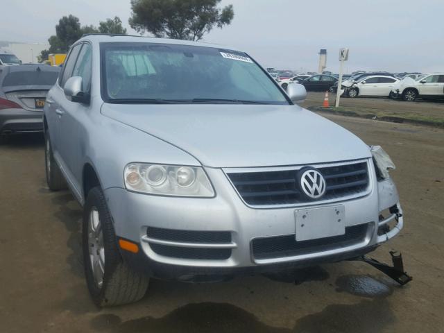 WVGCM77L44D073621 - 2004 VOLKSWAGEN TOUAREG 4. SILVER photo 1