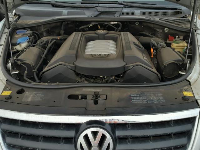 WVGCM77L44D073621 - 2004 VOLKSWAGEN TOUAREG 4. SILVER photo 7