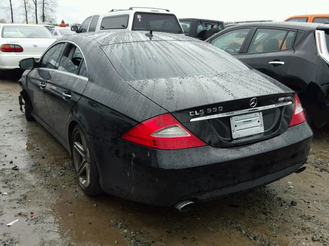 WDDDJ72X19A145708 - 2009 MERCEDES-BENZ CLS 550 BLACK photo 3