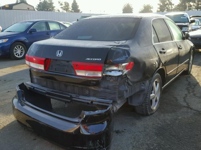 JHMCM56683C072088 - 2003 HONDA ACCORD EX BLACK photo 4