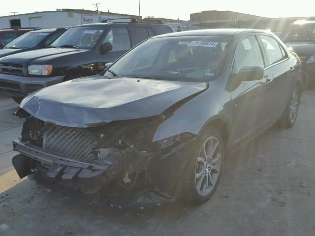 3FAHP0JG0BR233833 - 2011 FORD FUSION SEL GRAY photo 2