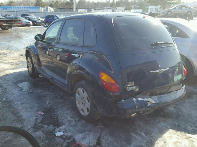 3C4FY58B65T569029 - 2005 CHRYSLER PT CRUISER BLUE photo 3