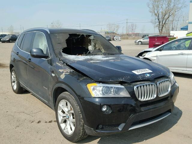 5UXWX9C52D0A24258 - 2013 BMW X3 XDRIVE2 BLACK photo 1