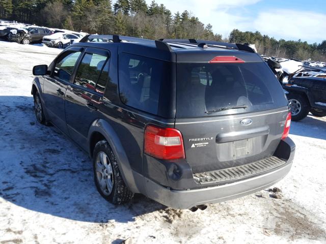 1FMDK02177GA18266 - 2007 FORD FREESTYLE GRAY photo 3