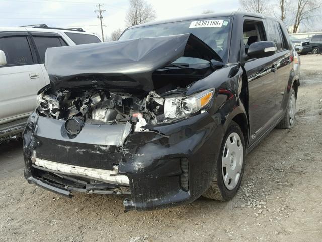 JTLZE4FE3CJ005196 - 2012 TOYOTA SCION XB BLACK photo 2