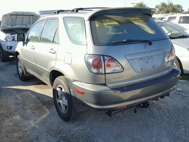 JTJGF10U520124738 - 2002 LEXUS RX 300 GRAY photo 3