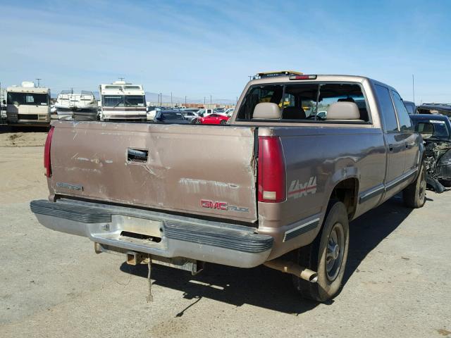 1GTHK33J9VF018066 - 1997 GMC SIERRA K35 BROWN photo 4