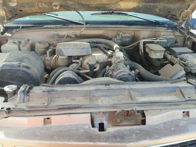 1GTHK33J9VF018066 - 1997 GMC SIERRA K35 BROWN photo 7