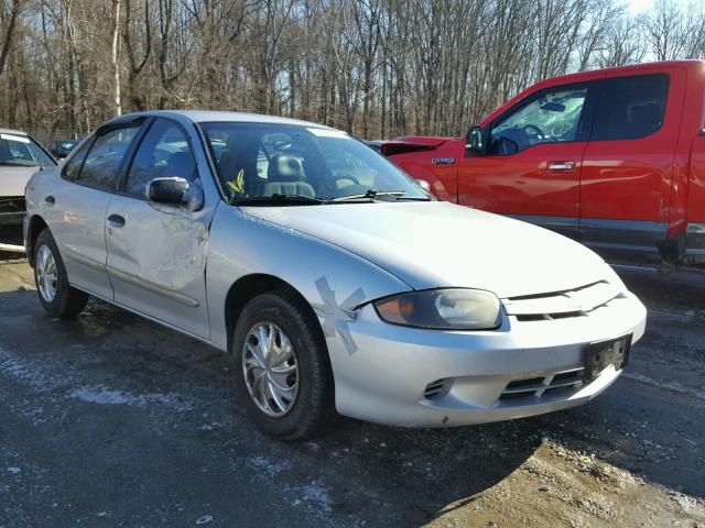 1G1JC52F147332660 - 2004 CHEVROLET CAVALIER SILVER photo 1