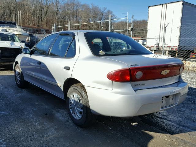 1G1JC52F147332660 - 2004 CHEVROLET CAVALIER SILVER photo 3