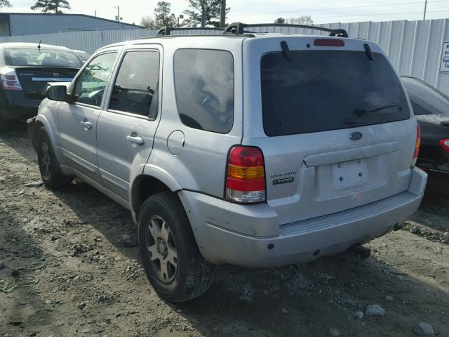 1FMCU94173KD75820 - 2003 FORD ESCAPE LIM SILVER photo 3