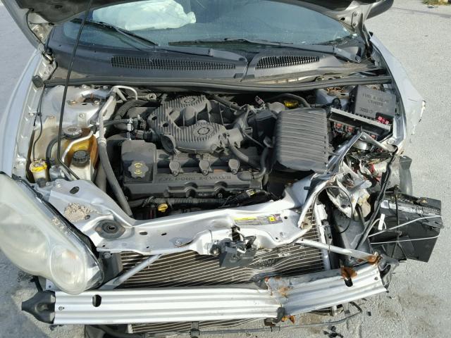 1C3EL75R36N189918 - 2006 CHRYSLER SEBRING GT GRAY photo 7