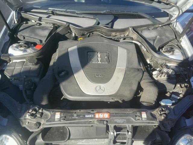 WDBTK56H66F189100 - 2006 MERCEDES-BENZ CLK 350 SILVER photo 7