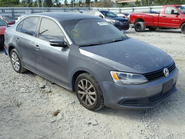 3VWDZ7AJ3BM358715 - 2011 VOLKSWAGEN JETTA SE GRAY photo 1