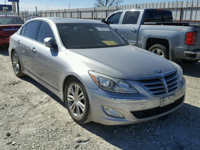 KMHGC4DD5CU152035 - 2012 HYUNDAI GENESIS 3. SILVER photo 1