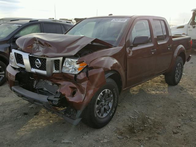 1N6AD0ER4JN707572 - 2018 NISSAN FRONTIER S BROWN photo 2