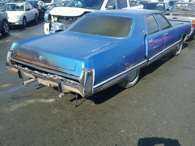 CS41T3C153759 - 1973 CHRYSLER IMPERIAL ლურჯი ფოტო 4