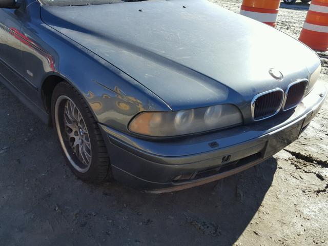 WBADT63413CK32682 - 2003 BMW 530 I AUTO GRAY photo 9