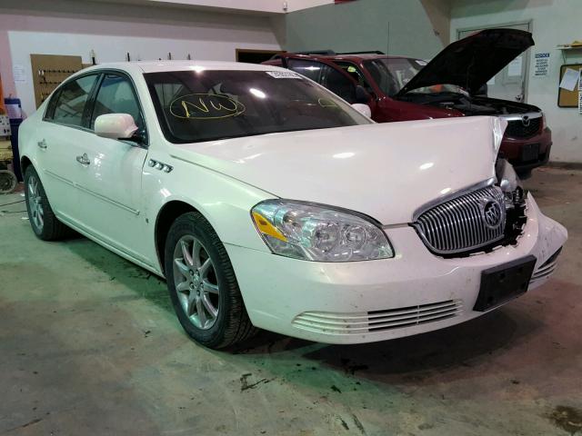 1G4HD57277U128763 - 2007 BUICK LUCERNE CX WHITE photo 1