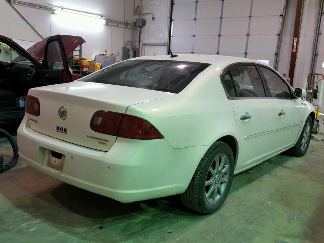 1G4HD57277U128763 - 2007 BUICK LUCERNE CX WHITE photo 4