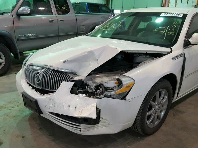 1G4HD57277U128763 - 2007 BUICK LUCERNE CX WHITE photo 9