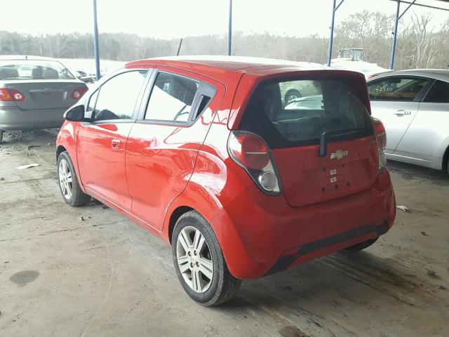 KL8CD6S9XFC735942 - 2015 CHEVROLET SPARK 1LT Красный фото 3