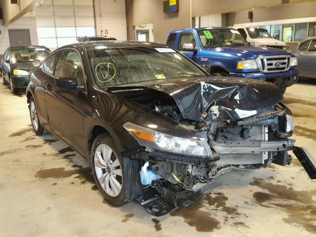 1HGCS1B38CA003278 - 2012 HONDA ACCORD LX BLACK photo 1