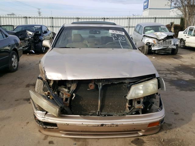 4T1BF12B5TU102284 - 1996 TOYOTA AVALON XL TAN photo 9