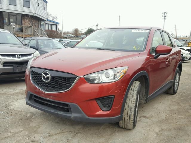 JM3KE4BE8D0167844 - 2013 MAZDA CX-5 SPORT RED photo 2