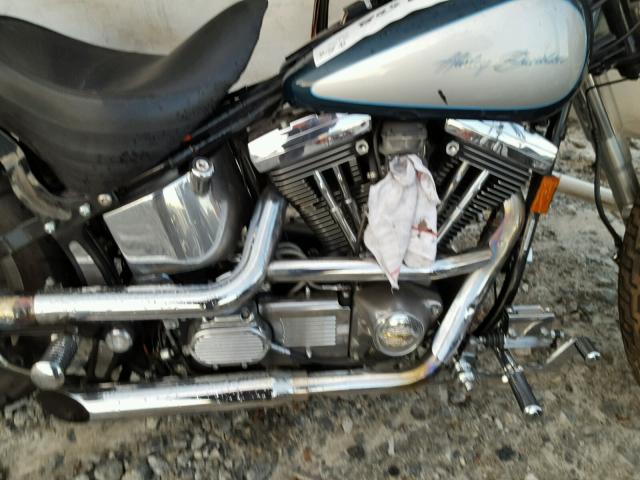 1HD1BML19TY018270 - 1996 HARLEY-DAVIDSON FLSTF TWO TONE photo 7