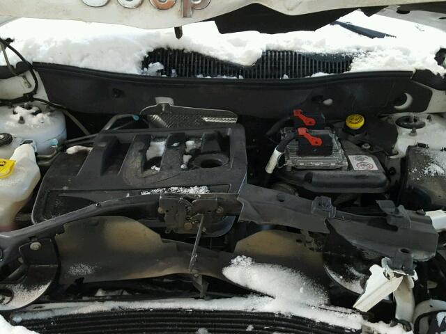 1C4NJDAB1ED834420 - 2014 JEEP COMPASS SP WHITE photo 7