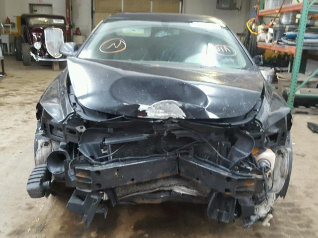 1G1ZF57599F105904 - 2009 CHEVROLET MALIBU HYB BLACK photo 9