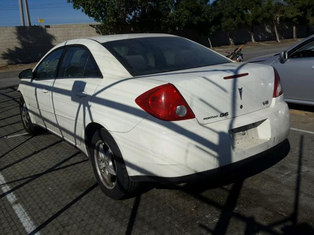 1G2ZG558564233585 - 2006 PONTIAC G6 SE1 WHITE photo 3