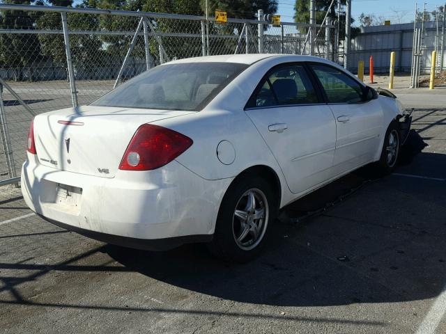 1G2ZG558564233585 - 2006 PONTIAC G6 SE1 WHITE photo 4