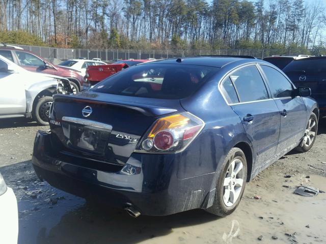 1N4AL21E97C212931 - 2007 NISSAN ALTIMA 2.5 BLUE photo 4