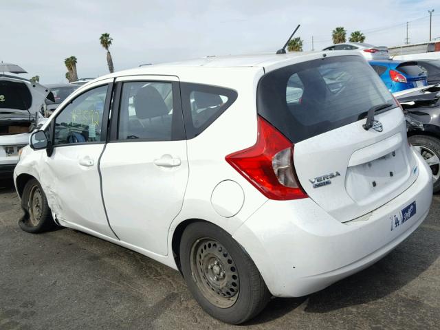 3N1CE2CP0EL391604 - 2014 NISSAN VERSA NOTE WHITE photo 3