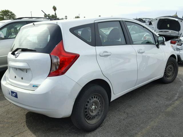 3N1CE2CP0EL391604 - 2014 NISSAN VERSA NOTE WHITE photo 4