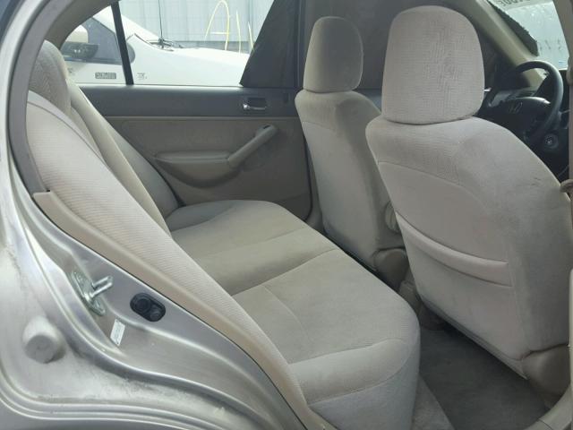 2HGES26772H547718 - 2002 HONDA CIVIC EX 金色 照片 6